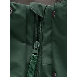 Парка зимняя подростковая для девочки темно-зеленого цвета 9340TZ