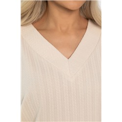 Джемпер трикотажный Джорджина (бежевый) Б14246-12М