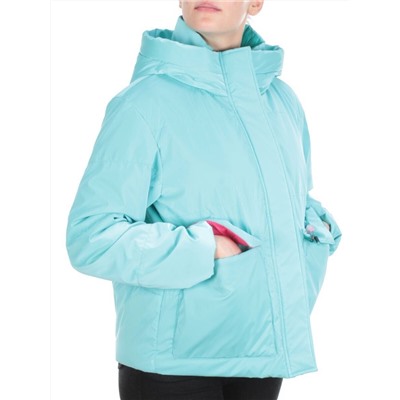 D003 TURQUOISE Куртка демисезонная женская (100 гр. синтепон) размер L (46) - 52 российский