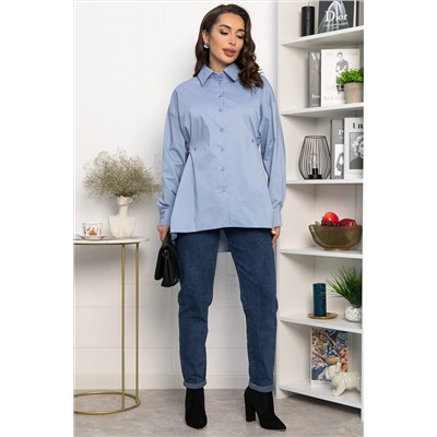 Рубашка Антария (серо-голубая) Б14190-5М