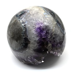 Шар коллекционный из аметиста, диаметр 127мм, 1711г