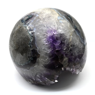 Шар коллекционный из аметиста, диаметр 127мм, 1711г
