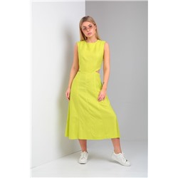 Andrea Fashion 4 лимонный, Платье