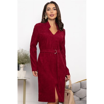 Платье Классическая грация (вишневое) П13666-19М