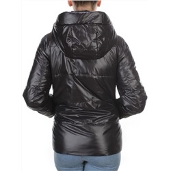 8263 BLACK Куртка демисезонная женская BAOFANI (100 гр. синтепон) размеры 42-44-46-48-50