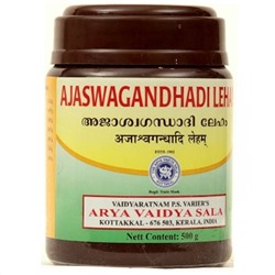 AJASWAGANDHADI LEHAM, Kottakkal (АДЖАСВАГАНДХАДИ ЛЕХАМ, Ашвагандха Лехам с маслом гхи, Коттаккал), 500 г.