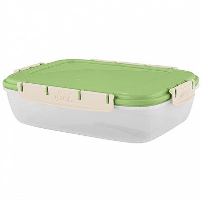 Контейнер для продуктов Sugar&Spice Barberry герметичный 1,3 л прямоугольный SE224610050 фисташка