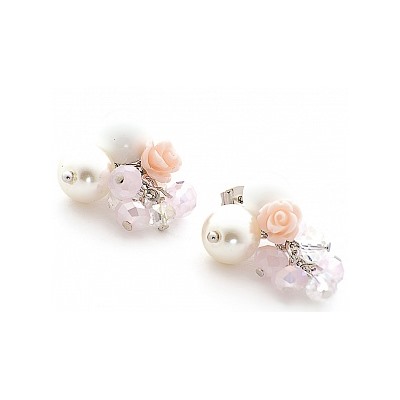 Серьги PR2894 св.розовый