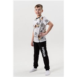 Детская пижама с брюками Краш короткий рукав НАТАЛИ #981419