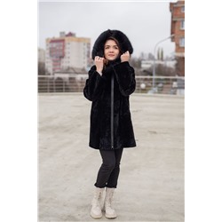 Мехофф Мила80.12-55 черный, Шуба