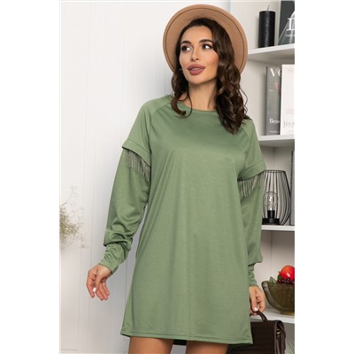 Платье Стелла (оливковое) П14230-5М