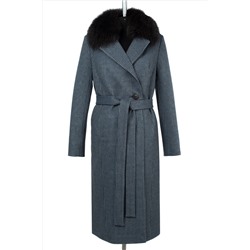 02-3128 Пальто женское утепленное (пояс)