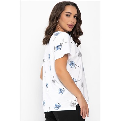 Футболка Мэнси (белая) Б14126-4М