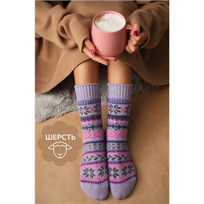 Женские шерстяные носки Happyfox