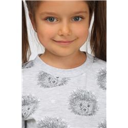 Детская пижама с брюками Ежики арт. ПУ-013-045 НАТАЛИ #875489