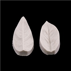 Силиконовый молд - вайнер "Листик №17" 7*3,5 см