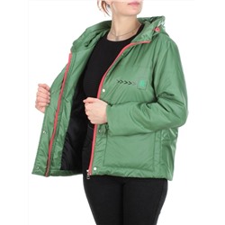 005 GREEN Куртка демисезонная женская (100 гр. синтепон) размер 2XL(50) - 56 российский