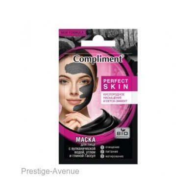 Compliment PERFECT SKIN Маска для лица кислородное насыщение и Detox-эффект 7мл
