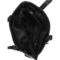 Сумка женская искусственная кожа GT-23693 F 010-1/401,  1отд+карм/перег,  черный 256713