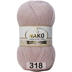 Пряжа Nako Angora Luks Simli