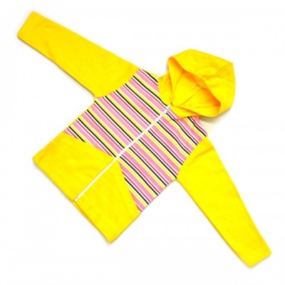 Кофта детская на молнии (yellow) -08