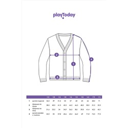 Кардиган PLAYTODAY #1022517