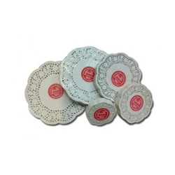 Салфетки кружевные круглые d 9см 250шт (20)