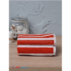 Полотенце махровое пестротканое жаккардовое 7194, Полоса-2 С106-ЮА-7194-2