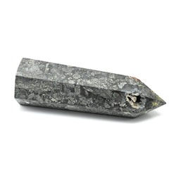 Агат с включениями пирита "Карандаш" 31*30*105мм, 211г