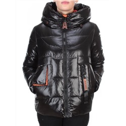 2197 BLACK Куртка зимняя женская MONGEDI (200 гр. холлофайбера) размеры 42-44-46-48-50