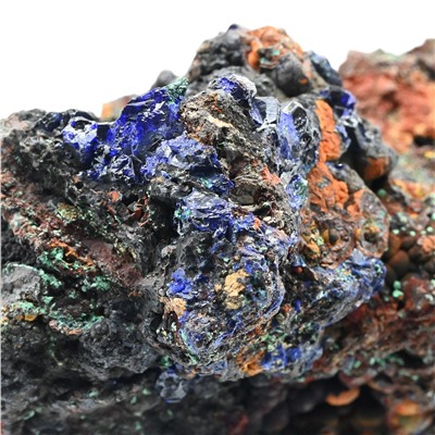 Азурмалахит камень 92*42*50мм, 181г