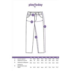 Брюки PLAYTODAY #972756