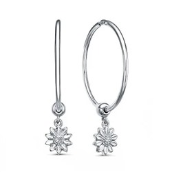 Серьги, без вставки, В10-1362