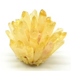 Кристаллическое образование желтого кварца 98*87*80мм, 376г.