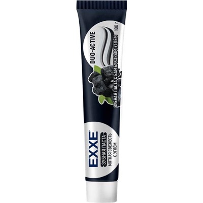 EXXE Зубная паста 100г Мятная свежесть с углем