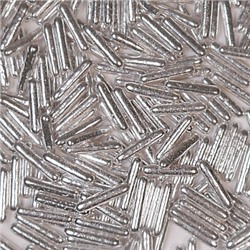 Посыпка кондитерская "Палочки серебряные", 50 гр