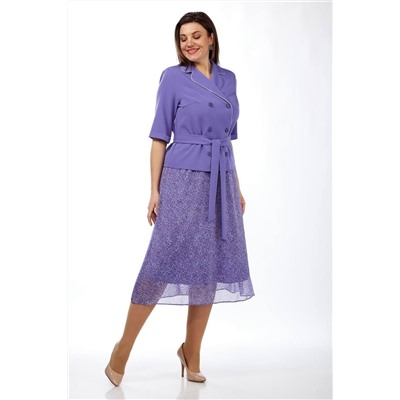 Lady Style Classic 2670/4 сиреневые_тона, Юбка,  Жакет