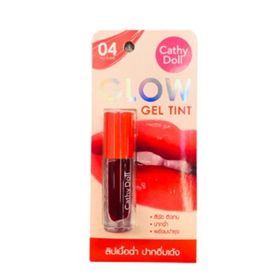 Glow Gel Tint HOT BABE 04, Cathy Doll (Сияющий гель-тинт ГОРЯЧАЯ КРАСОТКА 04, Кэти Долл), 2,4 г.