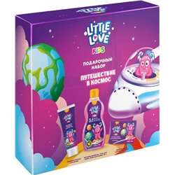 LITTLE LOVE Набор подар. Путешествие в космос (шамп-гель-пена 3в1 240мл+мыло+краска мыльн.90г)