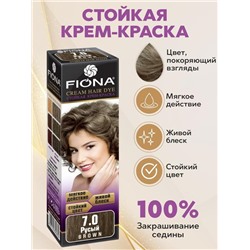 FIONA Стойкая крем-краска д/волос  7.00 Русый