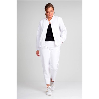 Liona Style 848 белый, Брюки,  Куртка