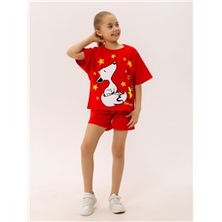 Костюм ФЛ-23 "Комиксы" красный