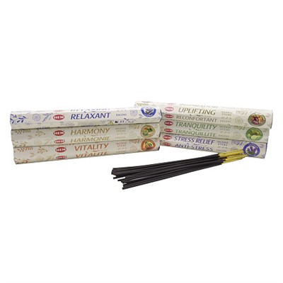 Подарочный набор AROMATHERAPY Incense, Hem (Набор из шести видов благовоний, АРОМАТЕРАПИЯ, Хем), 1 уп.