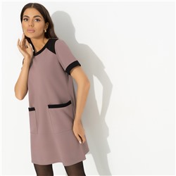 Платье из эластичной ткани, За день до отпуска (beige)