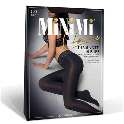MINIMI DIAMANTE 100 микрофибра 3 nero (черный)