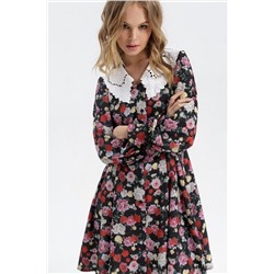 PiRS 2525 красные_цветы, Платье