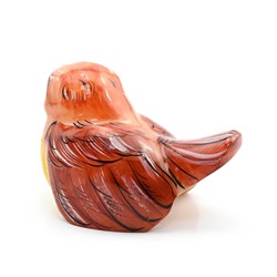 Скульптура из селенита "Птичка" 88*58*62мм