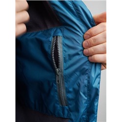 Ветровка на флисе LM-3 сизый