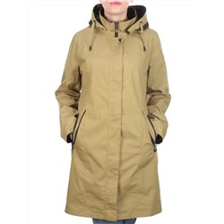 F3933 KHAKI Ветровка женская CO-COCOPINE (100% полиэстер) размер 50 (идет на 56 российский)