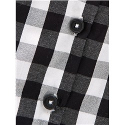 Платье UD 4857 черн/бел кл